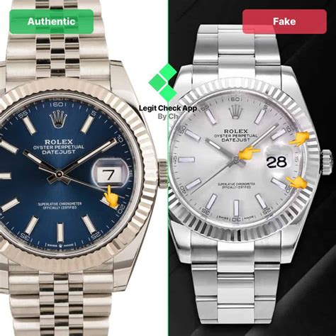 rolex vs datejust real.